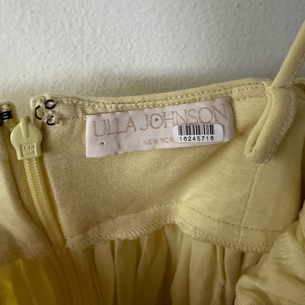 ULLA JOHNSON Freya Midi Cotton Dress Size 4 - Picture 5 of 8
